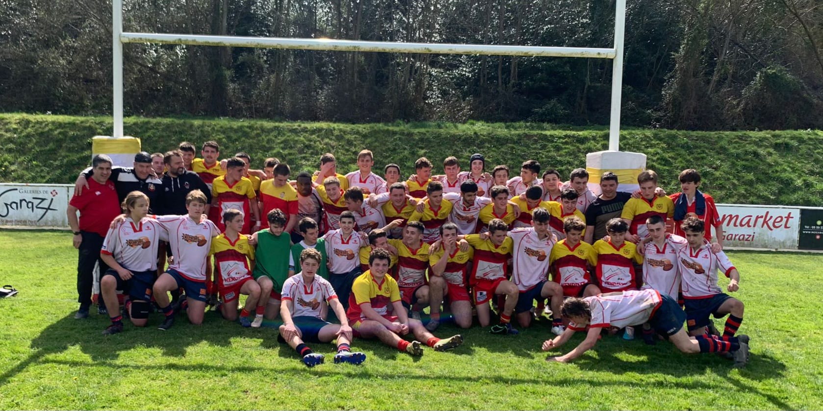 Baigorri acogió los amistosos de las selecciones navarras Sub-16 y Sub-18 vs US Nafarroa